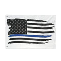 Thin Blue Line Flag - Double Sided Police Support Flag