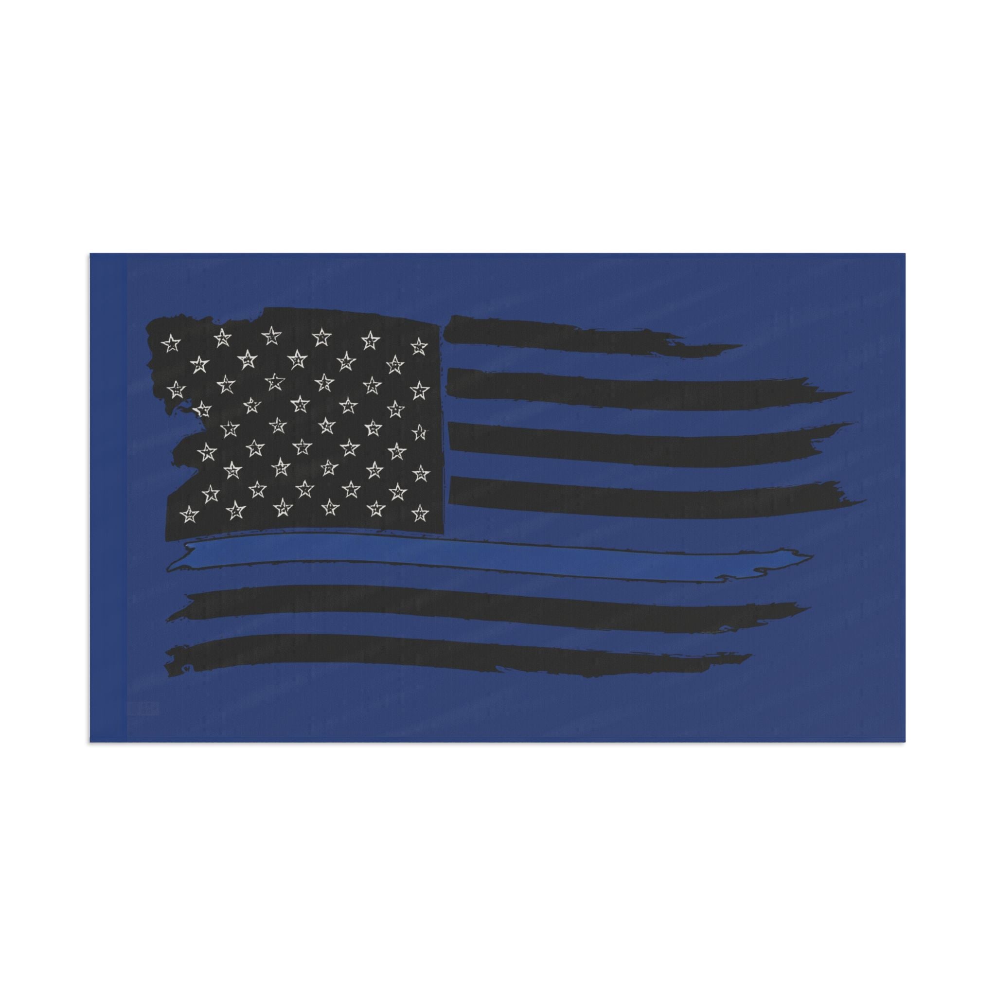 Blue Line American Flag - Support Police Decorative Flag