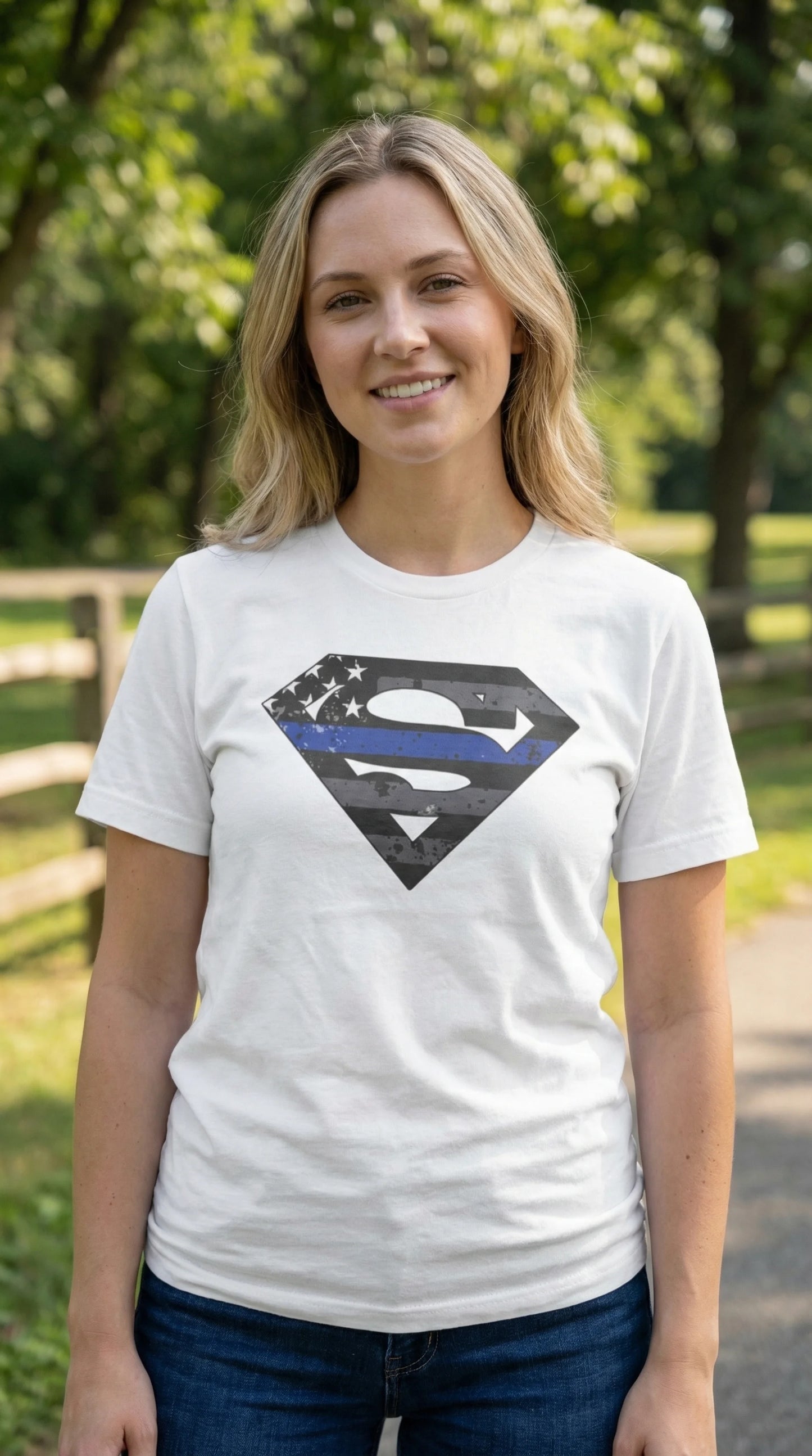 Super Back the Blue Shirt